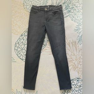 7 For All Mankind – Ankle Gwenevere High Waist Skinny Jeans, Size 30/30